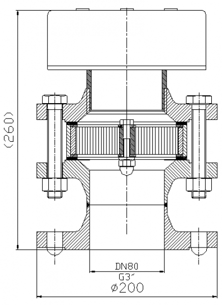 Schéma poistky - DK1K/80-IIA