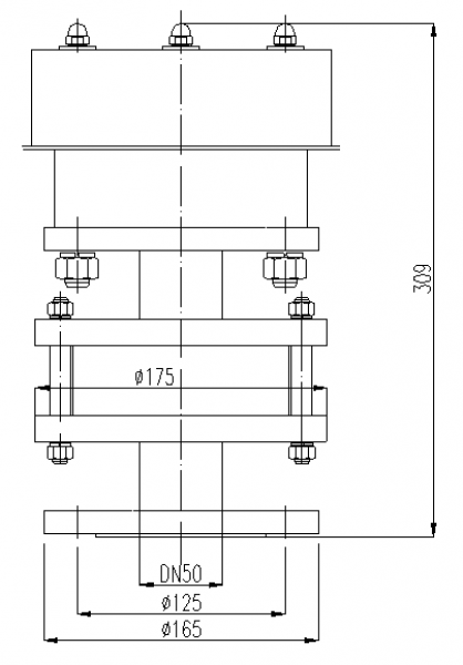 Schéma poistky - DK1V/50-IIA