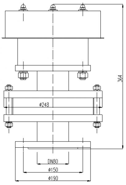 Schéma poistky - DK1V/80-IIA